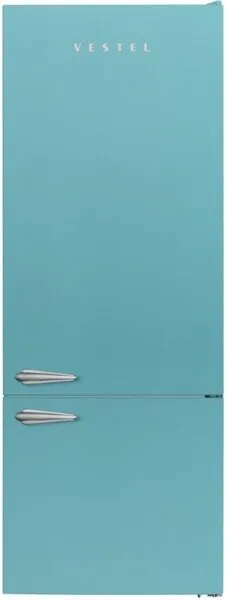 Vestel Retro NFK52001 Düş Mavisi Mavi Buzdolabı