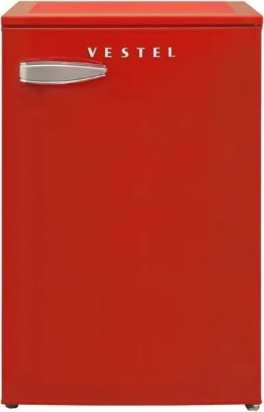 Vestel Retro SB14101 Kırmızı Buzdolabı