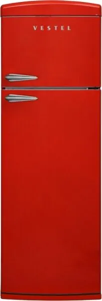 Vestel Retro SC32201 Kırmızı Buzdolabı