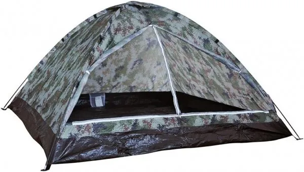 Andoutdoor Monodome 3 Kamuflaj 3 Kişilik Kamp Çadırı