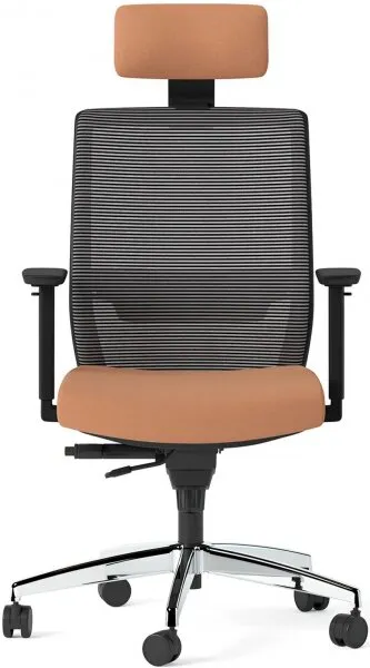 Bürotime Bold Başlıklı Krom  Yönetici Koltuğu