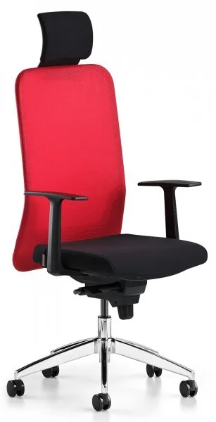 Bürotime Comfy Başlıklı Alüminyum  Çalışma Koltuğu