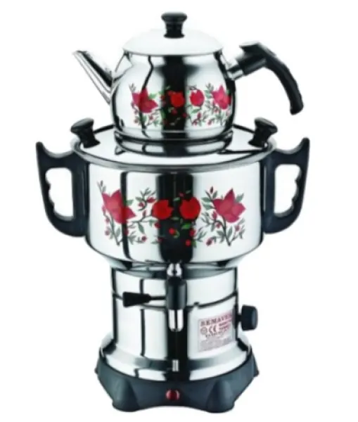 Aldente Classic Dekorlu Semaver