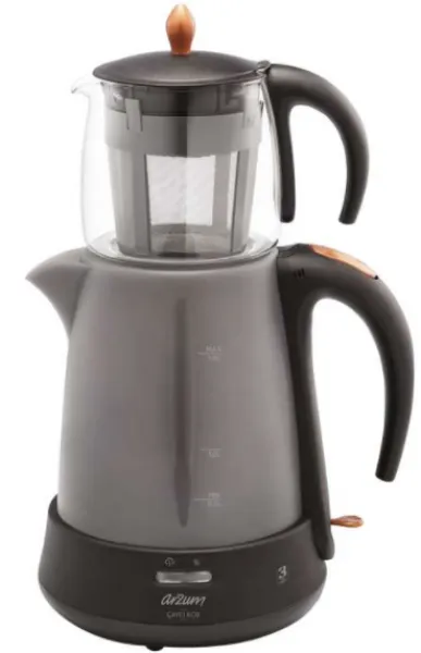 Arzum AR3079 Çaycı Eco Gri Çay Makinesi
