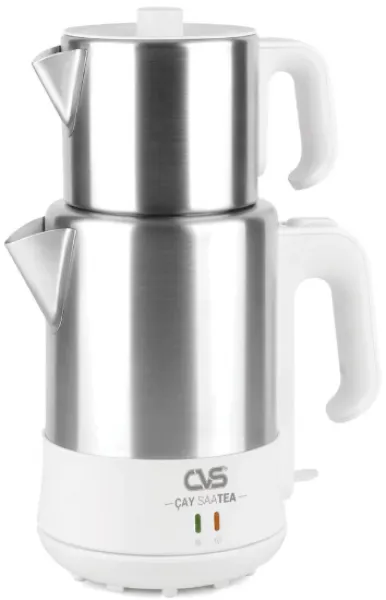 CVS DN 91120 Çay Saatea Beyaz / Inox Çay Makinesi