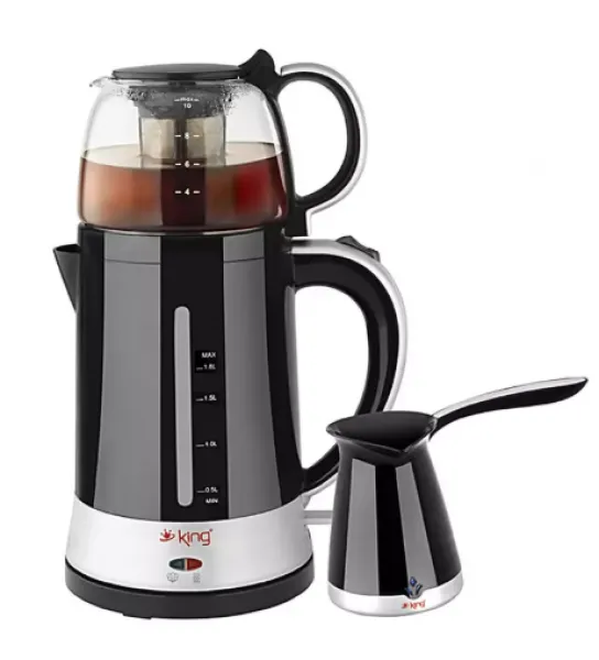 King K-8287 Duo Çay Makinesi