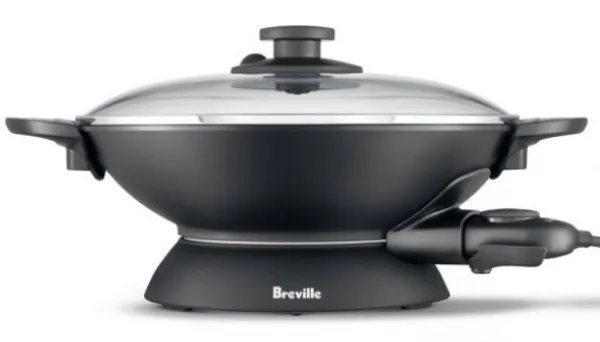 Breville Quick Wok (BEW300BLK) çok Amaçlı Pişirici