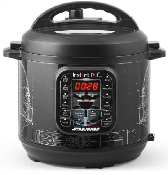 Instant Pot Star Wars 6-Quart Darth Vader çok Amaçlı Pişirici