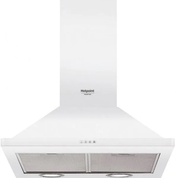 Hotpoint-Ariston HHPN 6.4F AM 0W 60 Cm Beyaz Davlumbaz