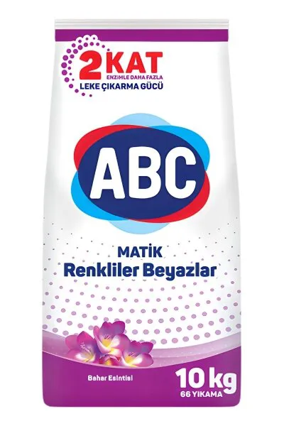 ABC Bahar Esintisi  Toz Çamaşır Deterjanı 10 kg Deterjan