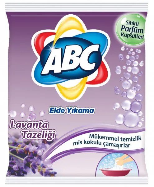 ABC Elde Yıkama Lavanta Tazeliği Toz Çamaşır Deterjanı 600 gr Deterjan
