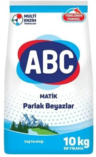 ABC Matik Dağ Ferahlığı Toz Çamaşır Deterjanı 10 kg Deterjan