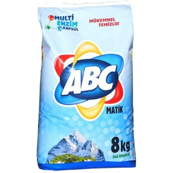 ABC Matik Dağ Ferahlığı Toz Çamaşır Deterjanı 8 kg Deterjan