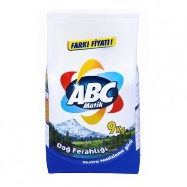 ABC Matik Dağ Ferahlığı Toz Çamaşır Deterjanı 9 kg Deterjan