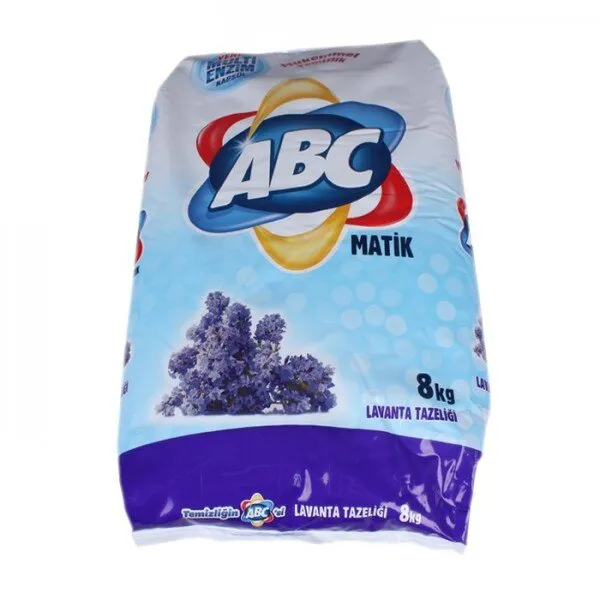 ABC Matik Lavanta Tazeliği Toz Çamaşır Deterjanı 8 kg Deterjan