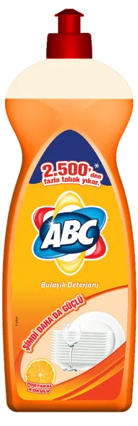 ABC Portakal Sıvı Bulaşık Deterjanı 750 gr Deterjan