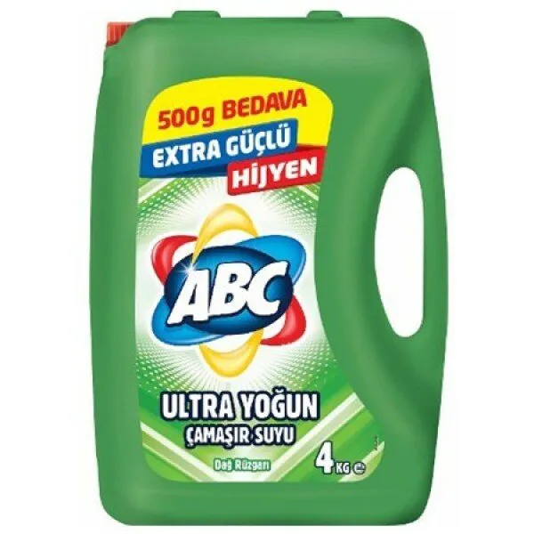 ABC Ultra Yoğun Çamaşır Suyu Dağ Rüzgarı 4 kg Deterjan