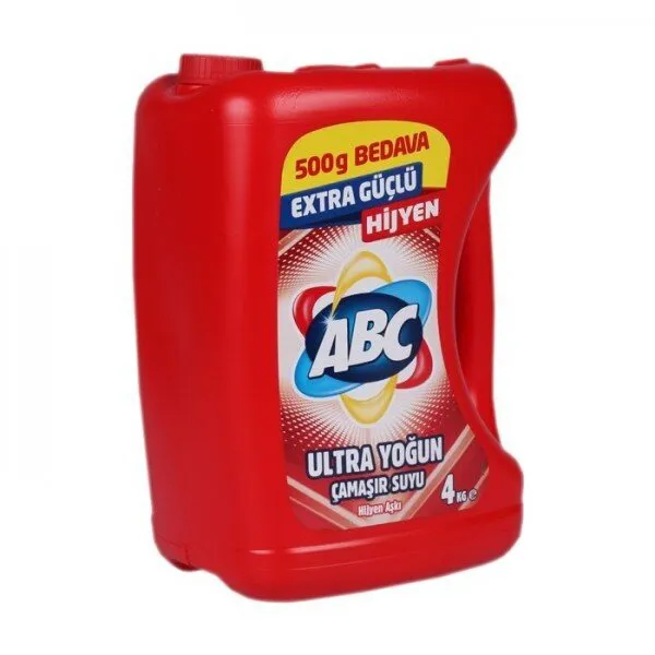 ABC Ultra Yoğun Çamaşır Suyu Hijyen Aşkı 4 kg Deterjan