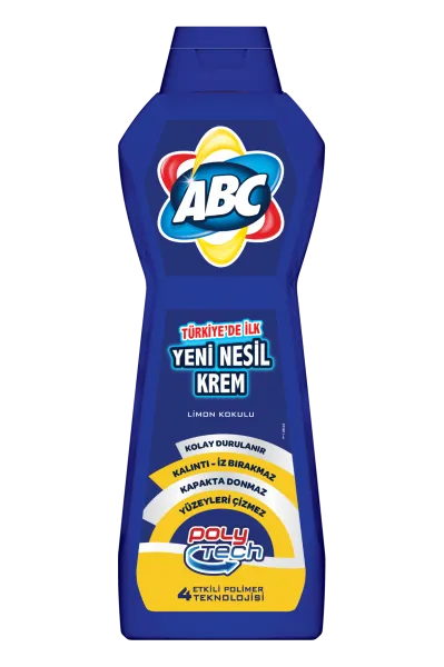 ABC Yeni Nesil Krem Limon Kokulu 750 ml Deterjan