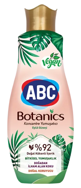 ABC Botanics Konsantre  Eylül Güneşi Yumuşatıcı 60 Yıkama Deterjan