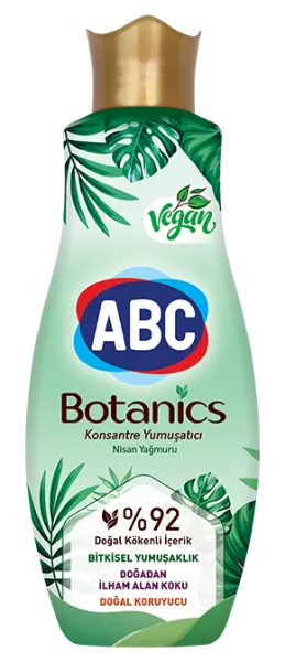 ABC Botanics Konsantre Nisan Yağmuru Yumuşatıcı 60 Yıkama Deterjan