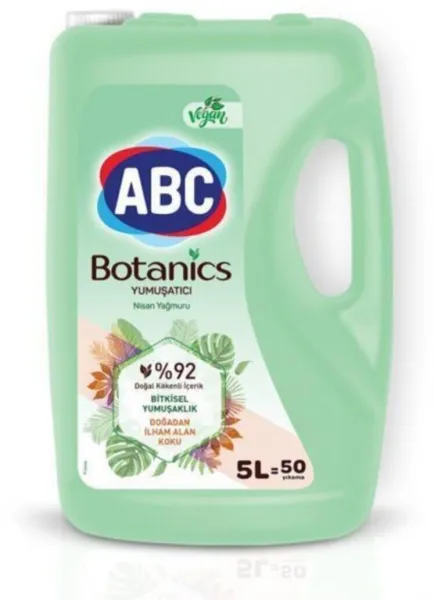 ABC Botanics Nisan Yağmuru Yumuşatıcı 50 Yıkama Deterjan