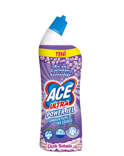 Ace Ultra Power Jel Çiçek Kokulu 750 ml Deterjan