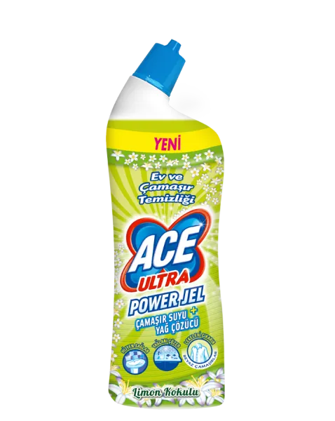 Ace Ultra Power Jel Limon Kokulu 750 ml Deterjan