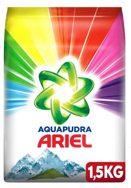 Ariel Aquapudra Dağ Esintisi Renklilere Özel Toz Çamaşır Deterjanı 1.5 kg Deterjan