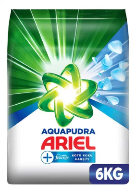 Ariel Aquapudra Febreze Toz Çamaşır Deterjanı 6 kg Deterjan