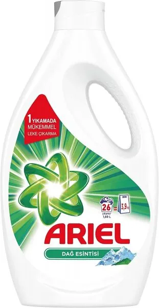 Ariel Dağ Esintisi Sıvı Çamaşır Deterjanı 26 Yıkama Deterjan