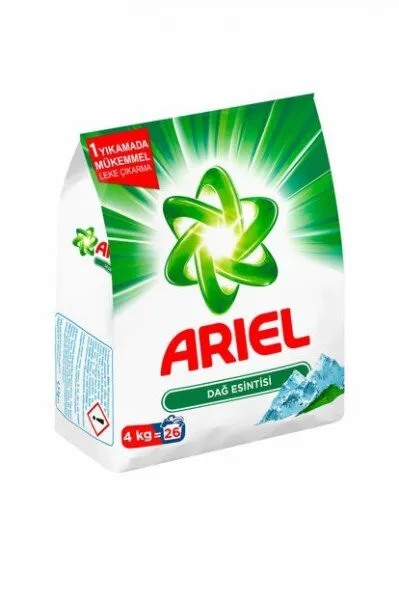 Ariel Dağ Esintisi Toz Çamaşır Deterjanı 4 kg Deterjan