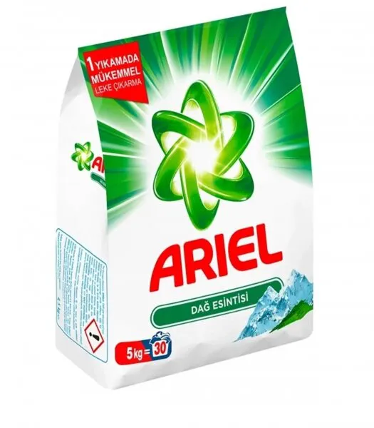 Ariel Dağ Esintisi Toz Çamaşır Deterjanı 5 kg Deterjan