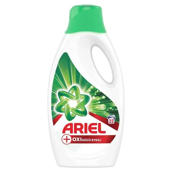Ariel Oxi Gücü Etkili Sıvı Çamaşır Deterjanı 22 Yıkama Deterjan