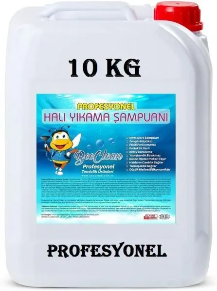 BeeClean Halı Yıkama Şampuanı 10 kg Deterjan