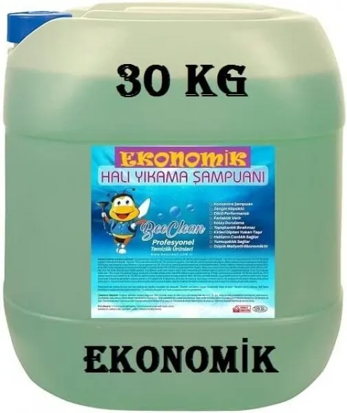 BeeClean Halı Yıkama Şampuanı 30 kg Deterjan