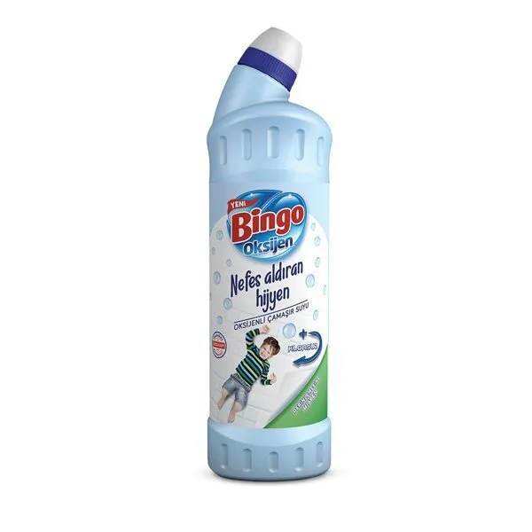 Bingo Derinlemesine Hijyen Oksijenli Çamaşır Suyu 750 ml Deterjan