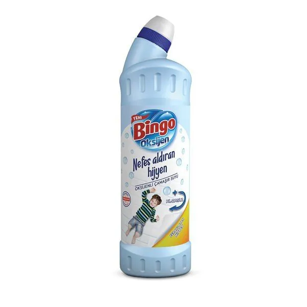 Bingo Ferahlatan Hijyen Oksijenli Çamaşır Suyu 750 ml Deterjan