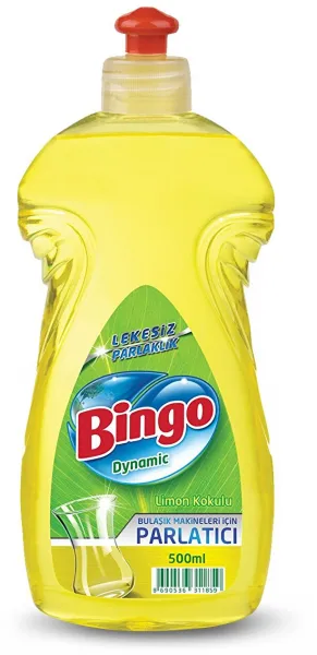 Bingo Dynamic Parlatıcı Limon 500 ml Deterjan
