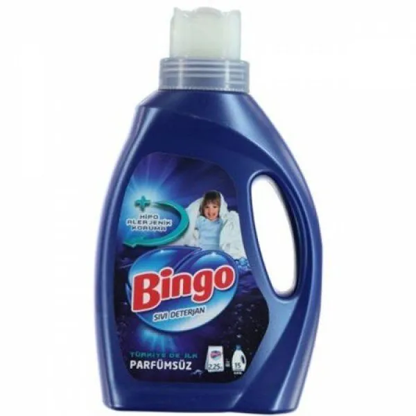 Bingo Parfümsüz Sıvı Deterjan 15 Yıkama Deterjan