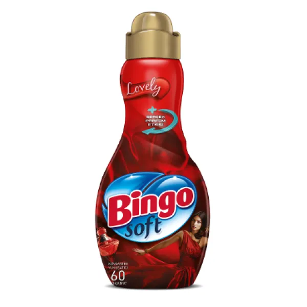 Bingo Soft Lovely Yumuşatıcı 60 Yıkama Deterjan