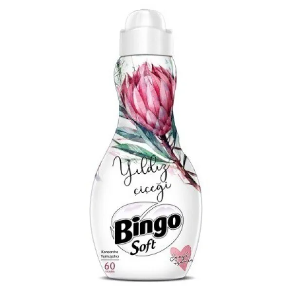 Bingo Soft Yıldız Çiçeği Yumuşatıcı 60 Yıkama Deterjan