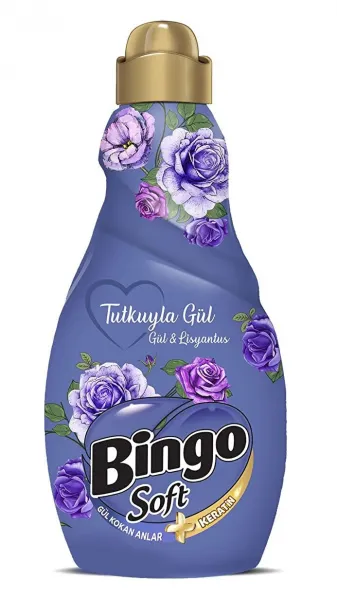 Bingo Tutkuyla Gül Yumuşatıcı 60 Yıkama Deterjan