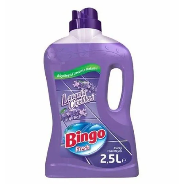 Bingo Yüzey Temizleyici Lavanta Çiçekleri 2.5 lt Deterjan