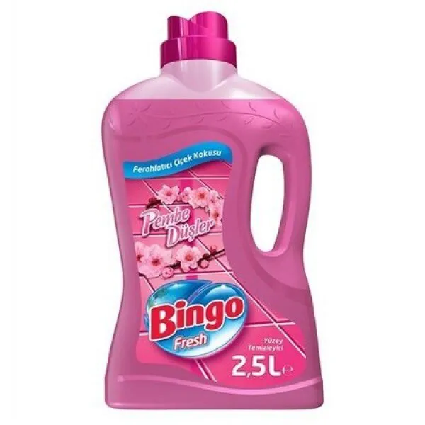 Bingo Yüzey Temizleyici Pembe Düşler 2.5 lt Deterjan