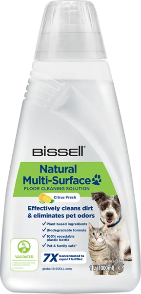 Bissell Natural Tüm Yüzeyler İçin Temizleme Deterjanı 1 lt Deterjan
