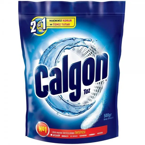 Calgon Toz Kireç Önleyini 500 gr Deterjan