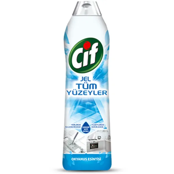 Cif Jel Tüm Yüzeyler Okyanus Esintisi 750 ml Deterjan