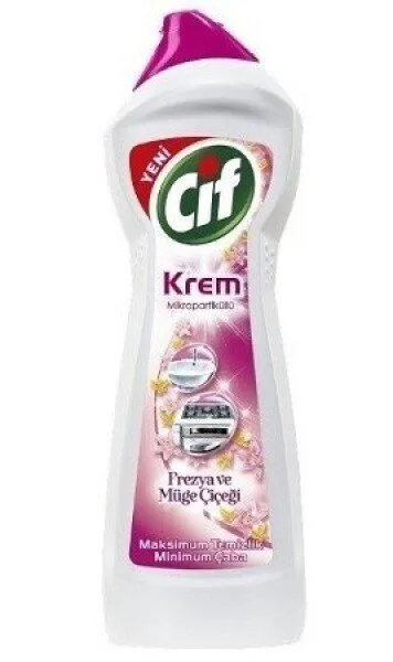 Cif Krem Frezya ve Müge Çiçeği 500 ml Deterjan