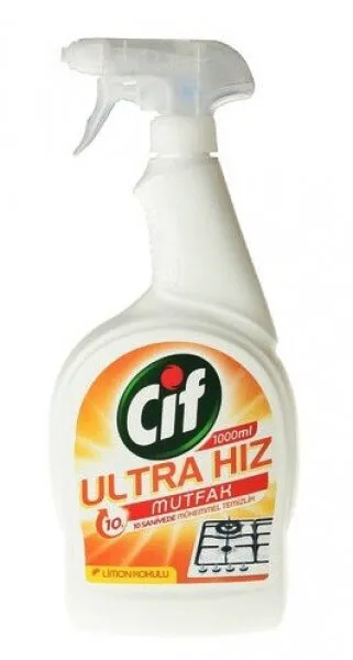 Cif Sprey Ultra Hız Mutfak 1000 ml Deterjan